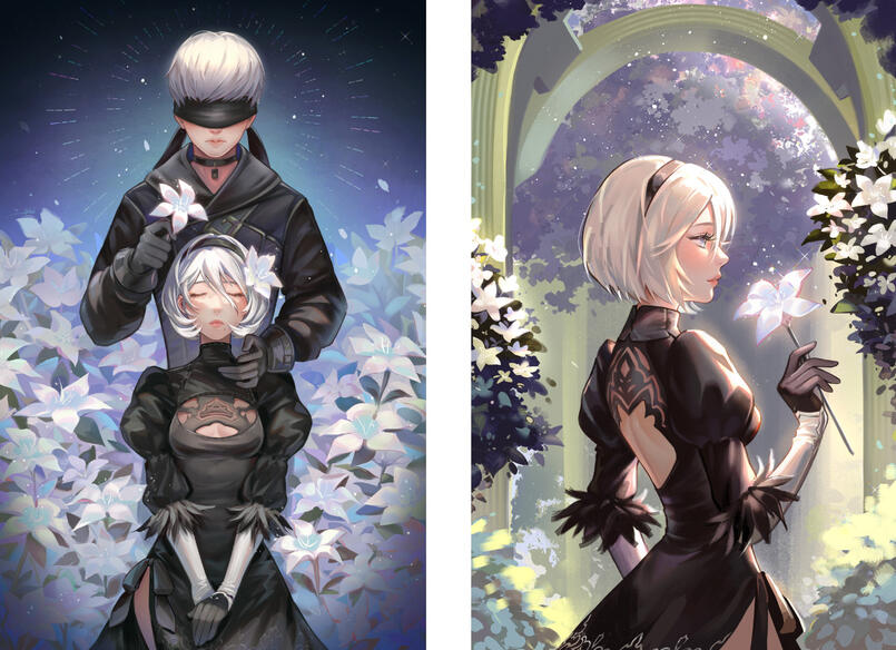 2B and 9S