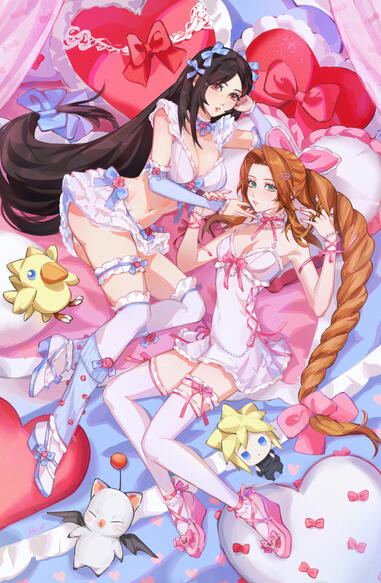 Tifa and Aerith
